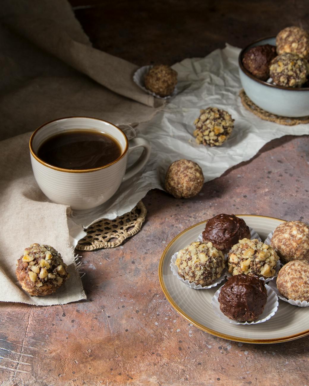 homemade chocolate balls